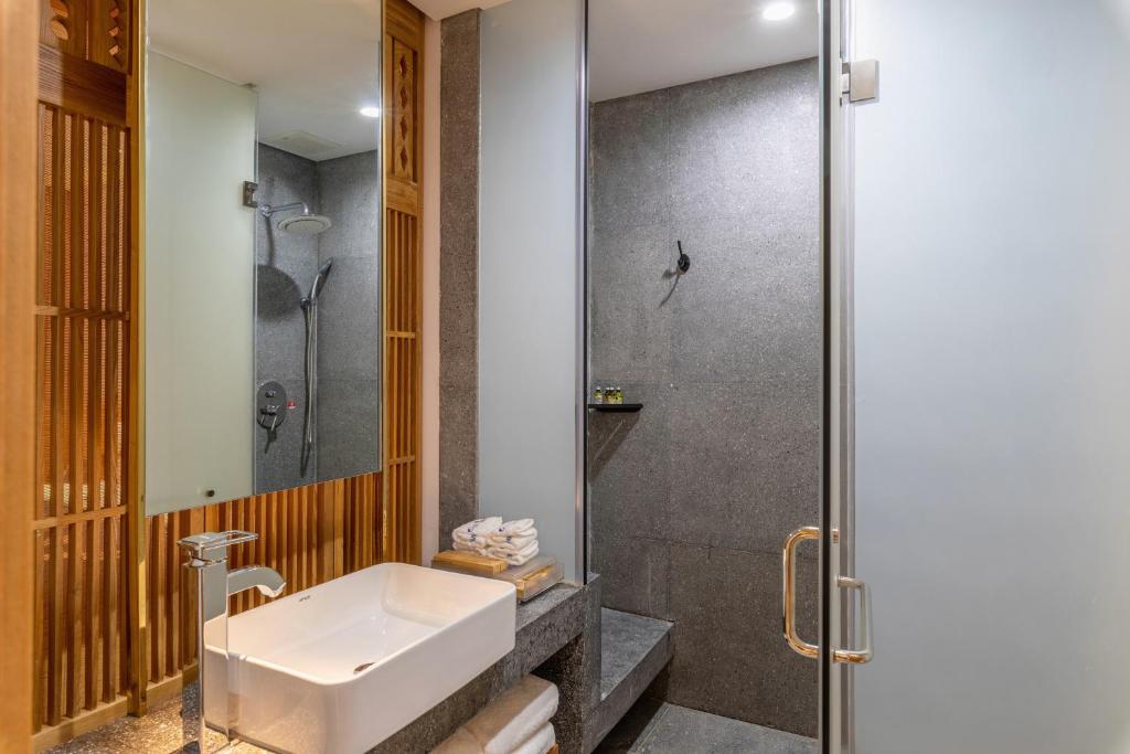 Yoba Boutique Hotel的一间浴室