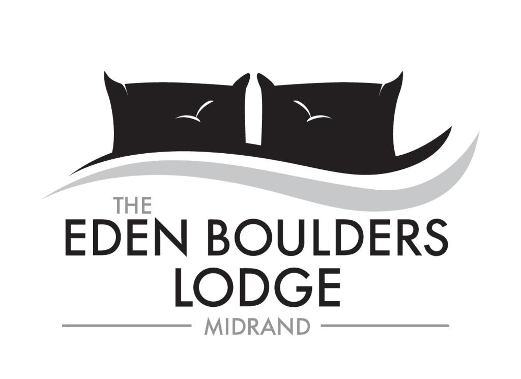 米德兰The Eden Boulders Hotel and Resort Midrand的圆锥形圆顶小屋的标志