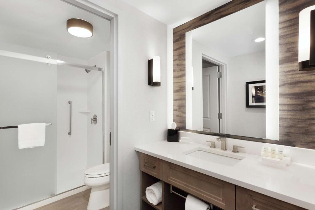 Homewood Suites by Hilton Providence Downtown的一间浴室