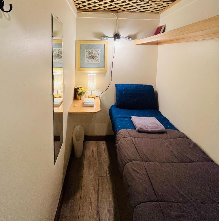 New York Spirit Retreats HOSTEL客房内的一张或多张床位
