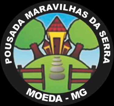 莫埃达Pousada Maravilhas da Serra的一种用于 ⁇ 鱼的标志,用于 ⁇ 鱼
