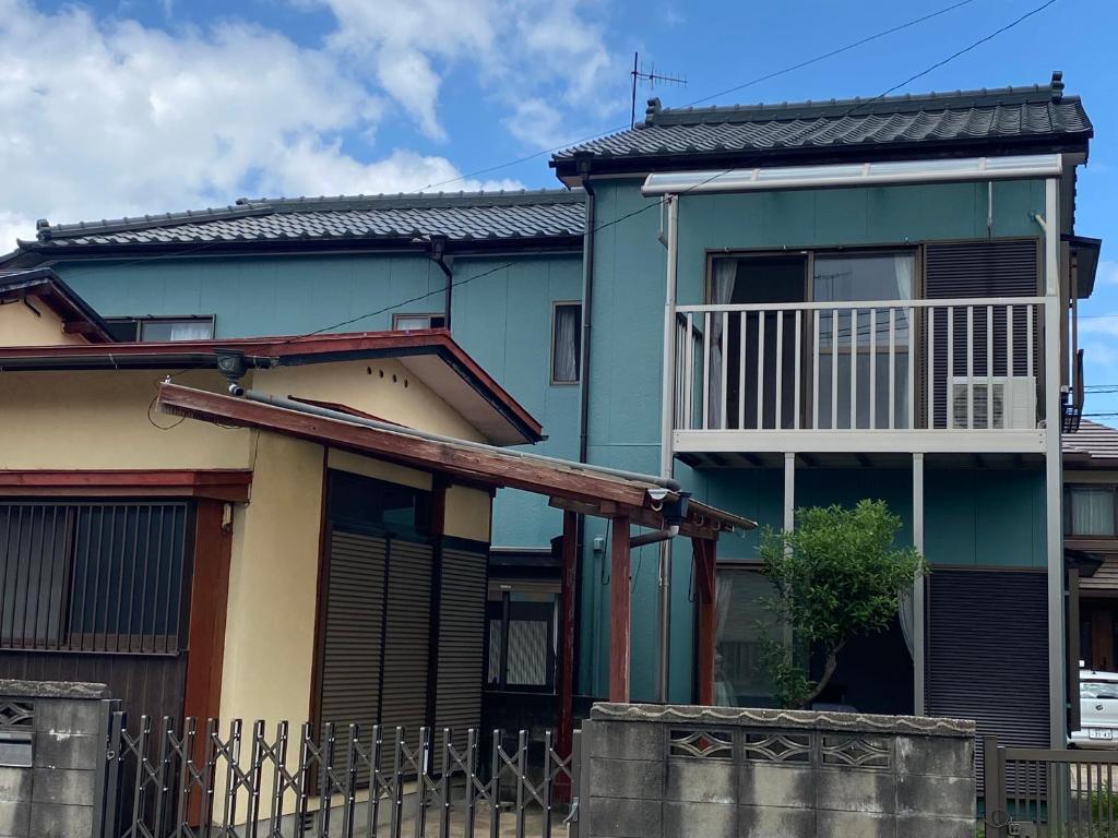 筑紫野市民泊　筑紫野的前面设有阳台的房子
