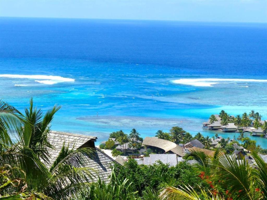 海景或在度假屋看到的海景