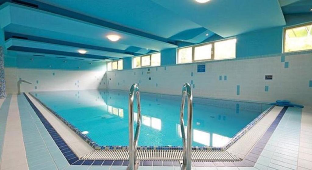 考斯赛力克诺斯特吉克尼考斯赛力克公寓＆SPA的大房间的一个大型游泳池
