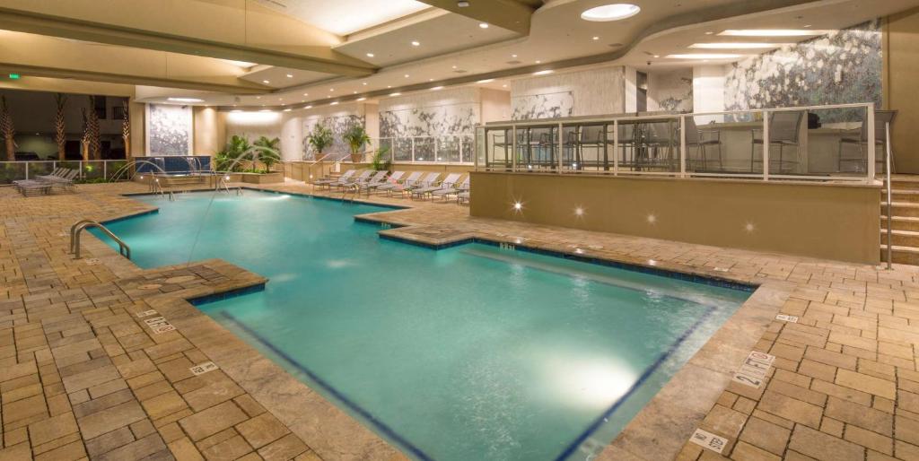 Hilton Grand Vacations Club Ocean 22 Myrtle Beach内部或周边的泳池