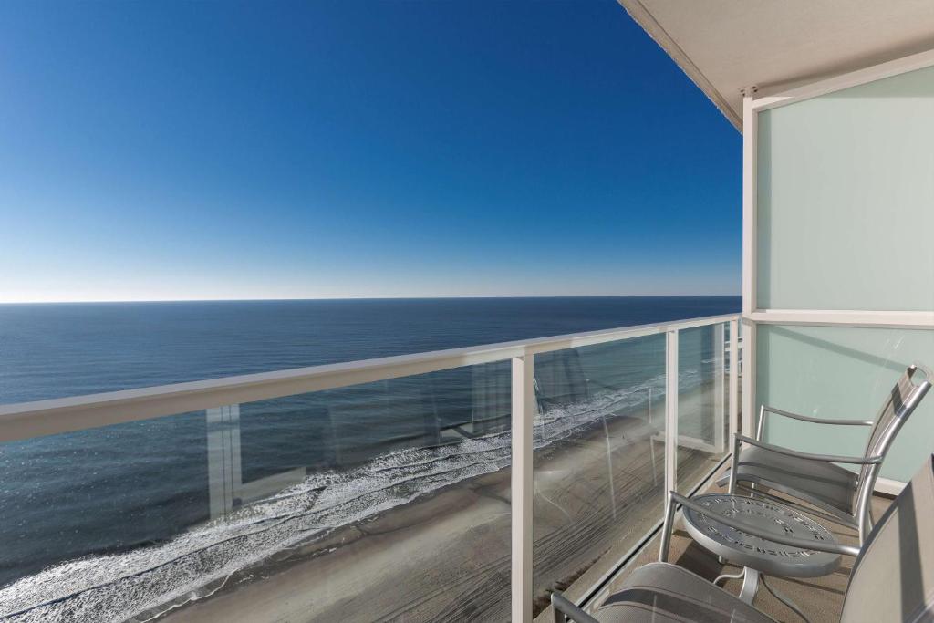 海景或在度假酒店看到的海景