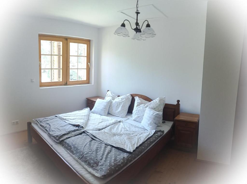 Balaton Rustic Guesthouse客房内的一张或多张床位