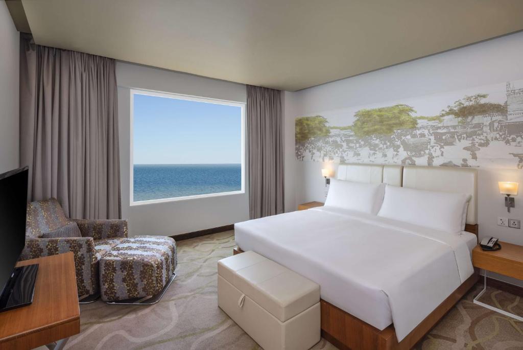 Radisson Hotel Colombo客房内的一张或多张床位