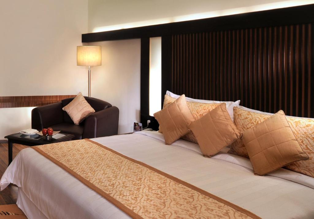 Fortune Inn Haveli, Gandhinagar - Member ITC's Hotel Group客房内的一张或多张床位