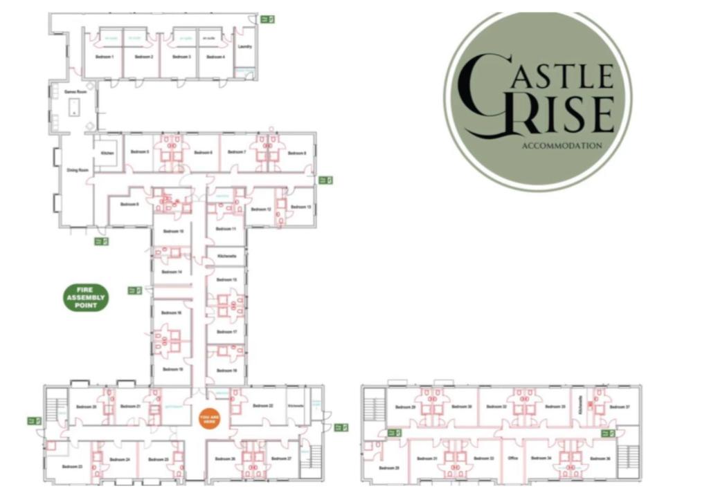 Castle Rise平面图