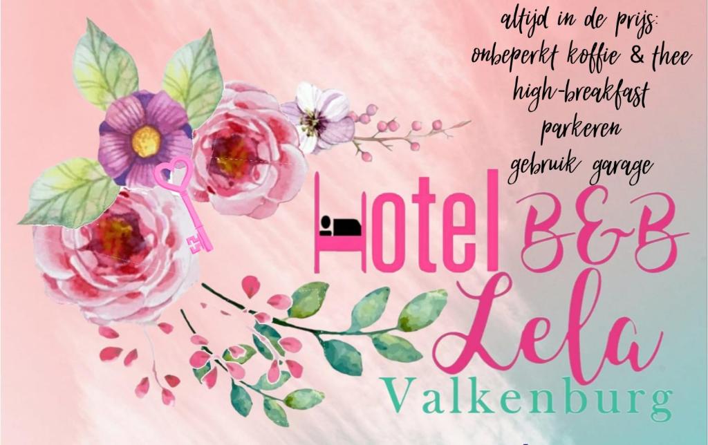 法尔肯堡Hotel B&B LeLa的花卉女演唱会的海报