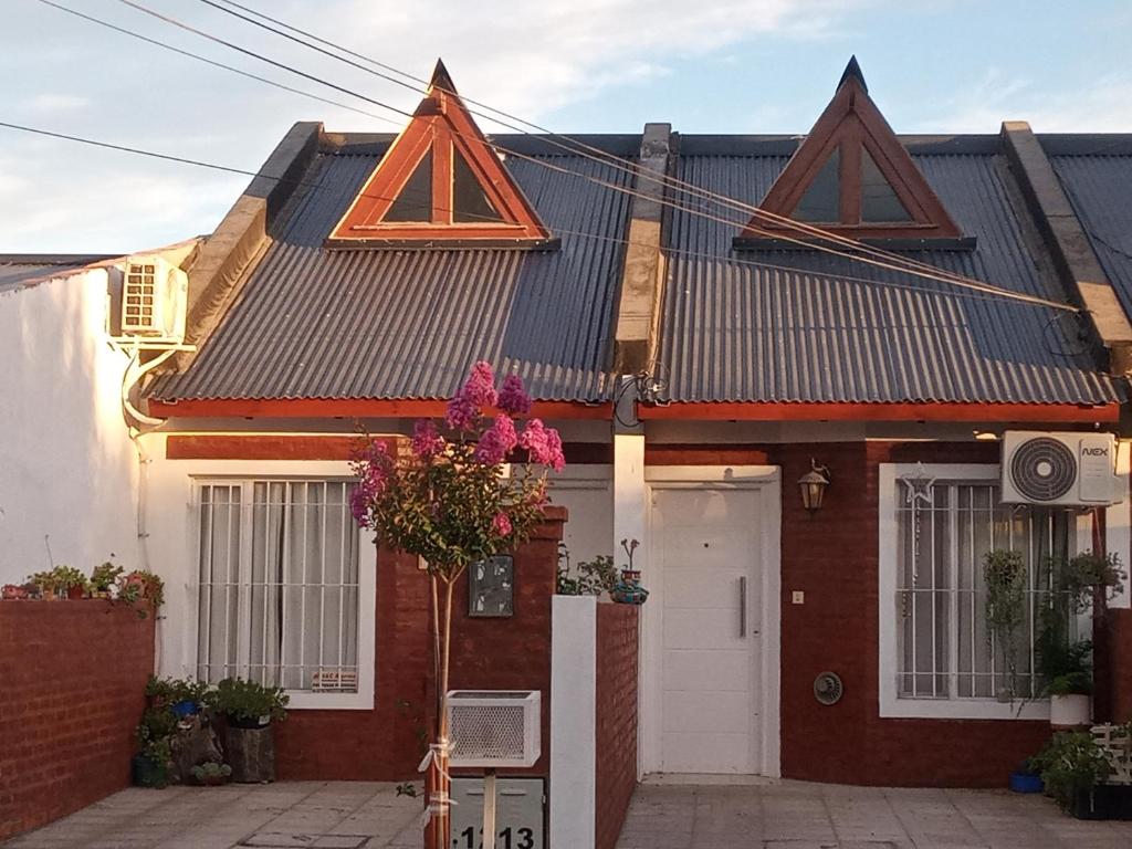 特雷利乌Ensueños的红砖屋,屋顶