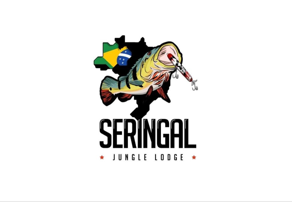 CareiroAmazon Seringal jungle Lodge的带有枪标志的鱼