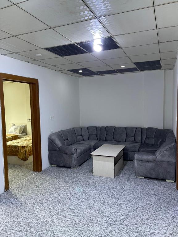 代胡克Zirka Apartments Duhok的客厅配有沙发和桌子