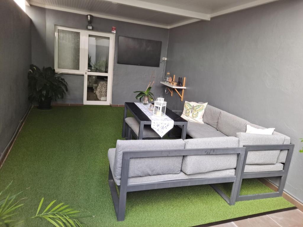 Apartamento La Terraza Del Sol的休息区