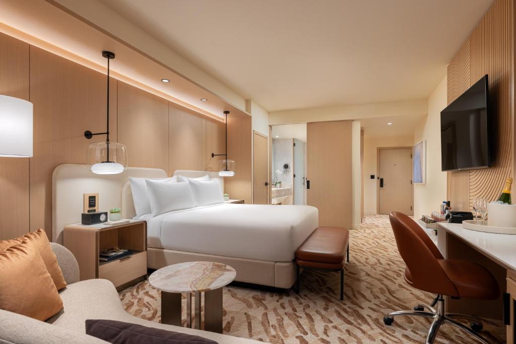 Durango Casino &amp; Resort客房内的一张或多张床位