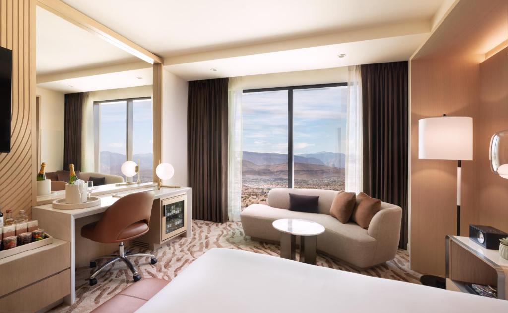拉斯维加斯Durango Casino &amp; Resort的美景酒店客房的 ⁇ 染