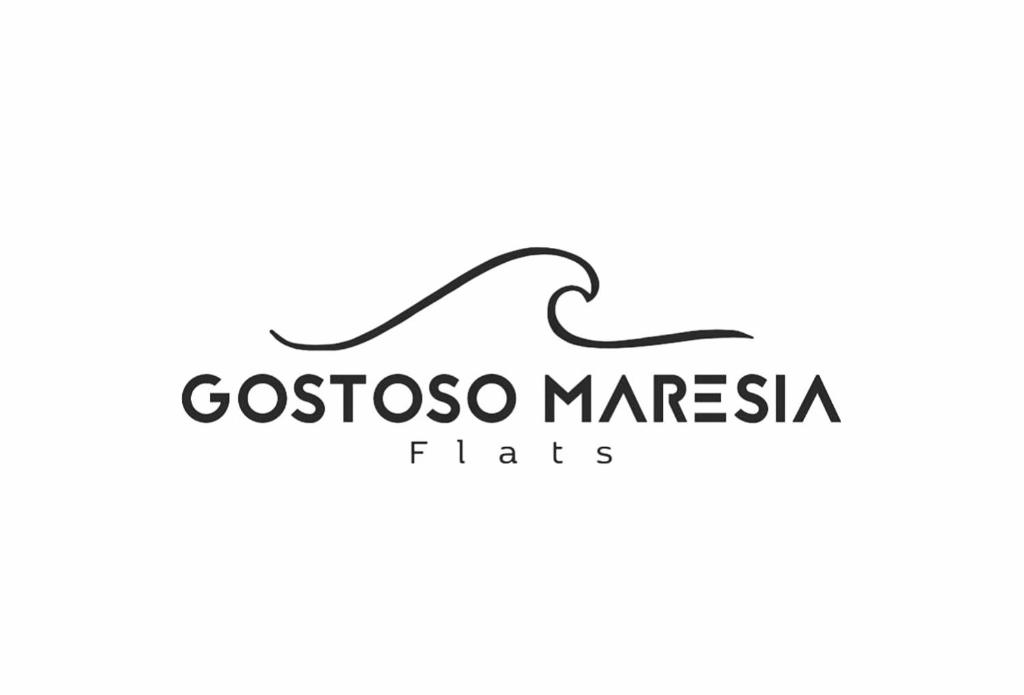圣米格尔-杜戈斯托苏Gostoso Maresia Flats的灯笼码头标志