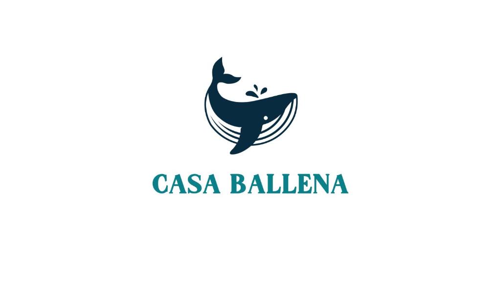 克鲁奇塔Casa Ballena的鲸鱼图标,有casa ballena的文字