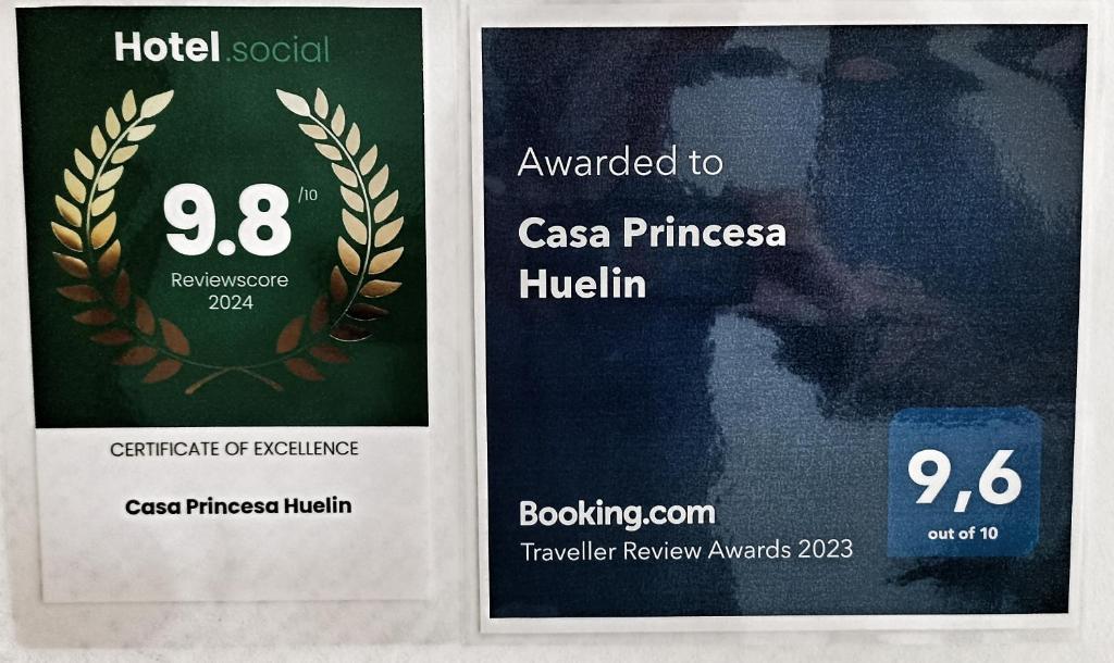 马拉加Casa Princesa Huelin的一张有奖赏照片的酒店门票