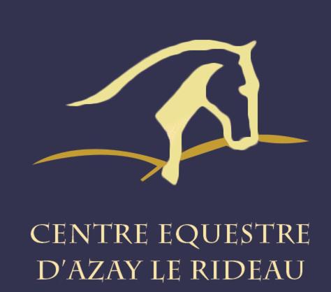 阿宰勒里多Centre équestre d'Azay le Rideau的空中跳马的标志