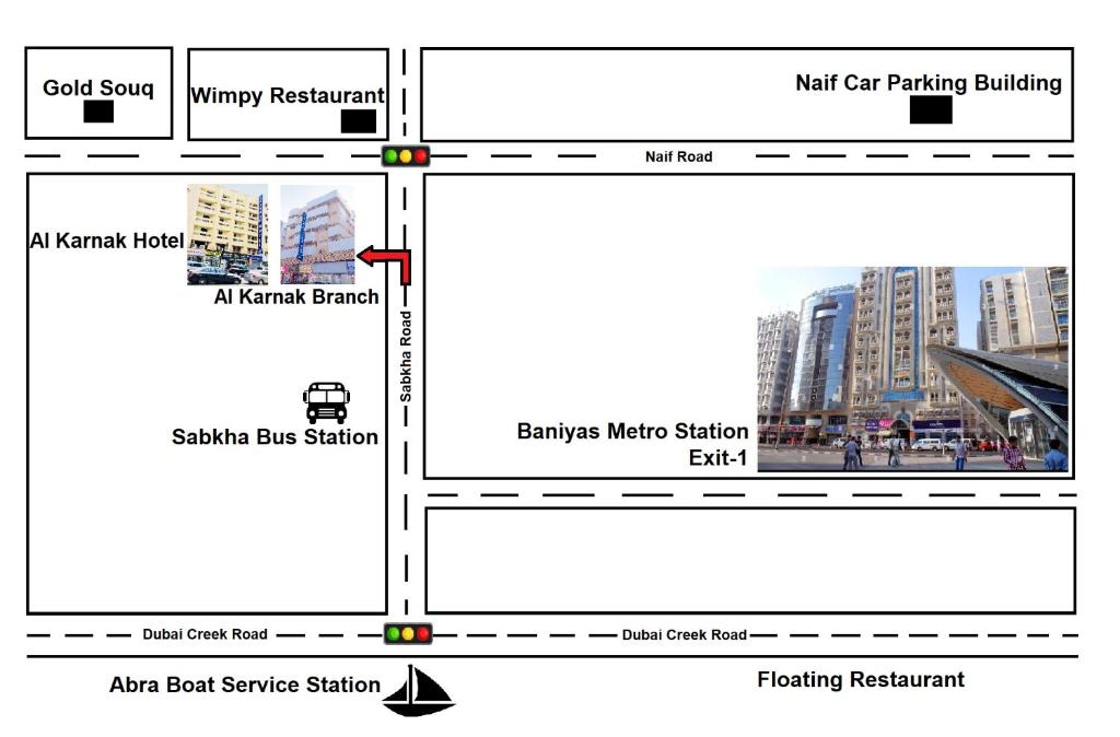 AL KARNAK HOTEL - BRANCH平面图