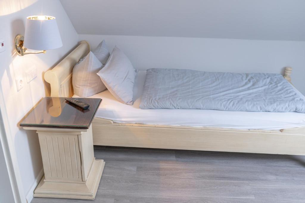 Hotel Seehof Norderney OHG客房内的一张或多张床位