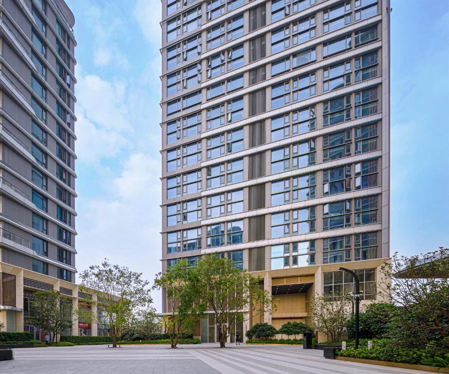 广州广州丽途国际公寓酒店（三溪地铁站店）的 ⁇ 染高楼