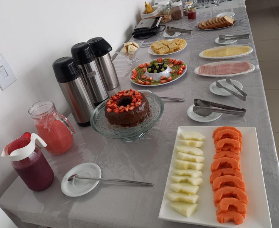 Escalada Hospedagens e Eventos提供给客人的早餐选择