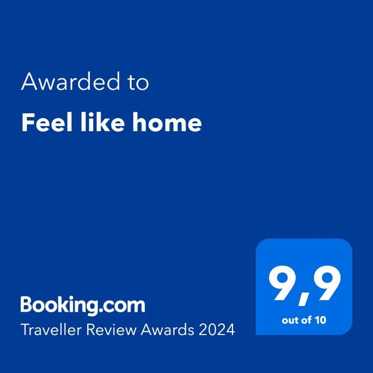 Feel like home的证书、奖牌、标识或其他文件