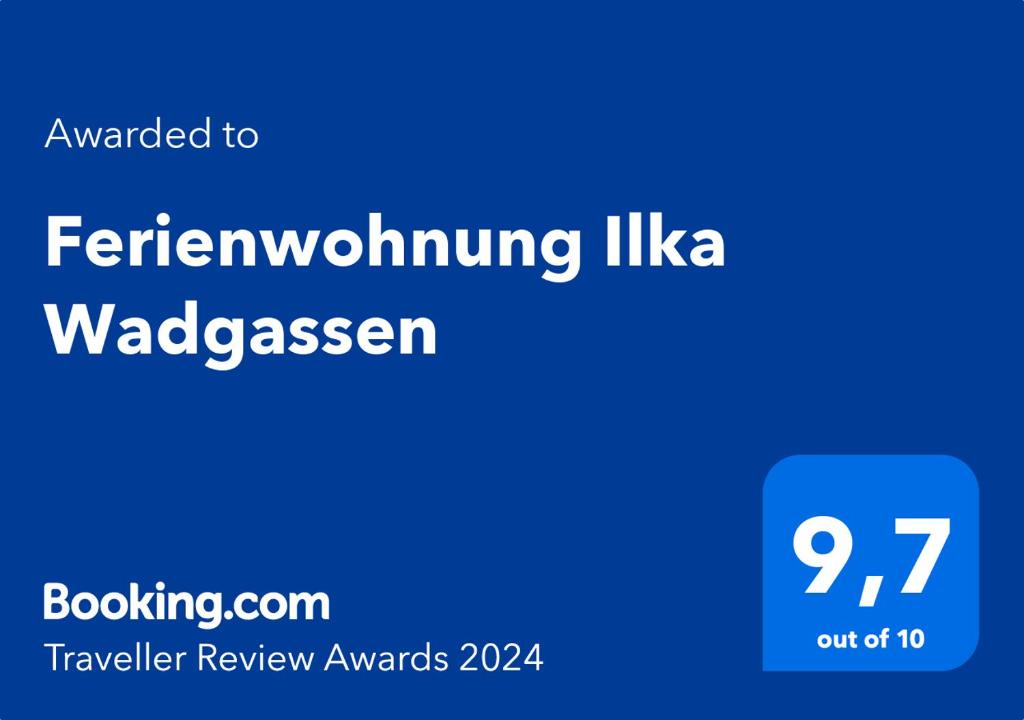 WadgassenFerienwohnung Ilka Wadgassen的蓝屏,上面的单词结束像网站一样