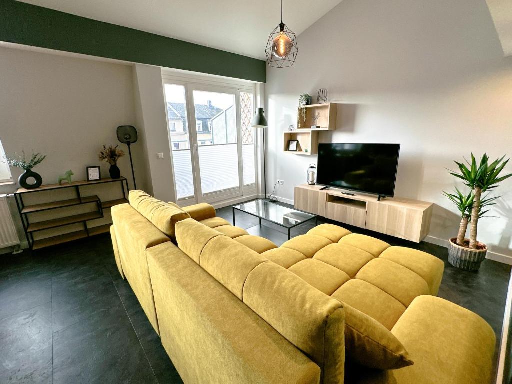 Oasis Appart - Gemütlich im Elbland - Netflix - Balkon - TG的休息区