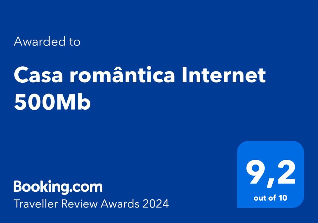 圣保罗Casa romântica Internet 500Mb的手机的截图,其文本被取消到casa dominica网络