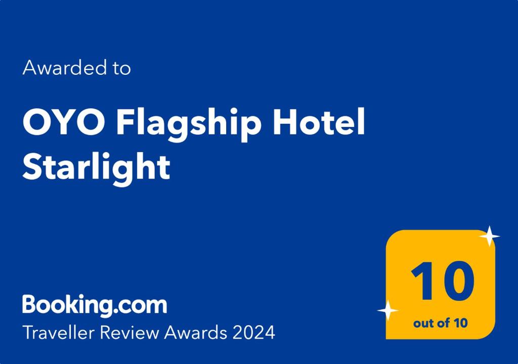 Hotel Starlight的证书、奖牌、标识或其他文件
