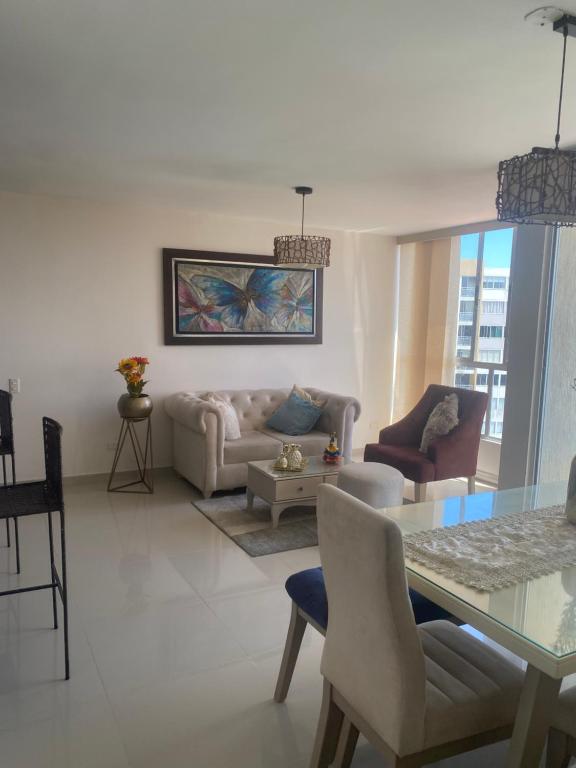 Apartamento norte Barranquilla 2 habitaciones平面图