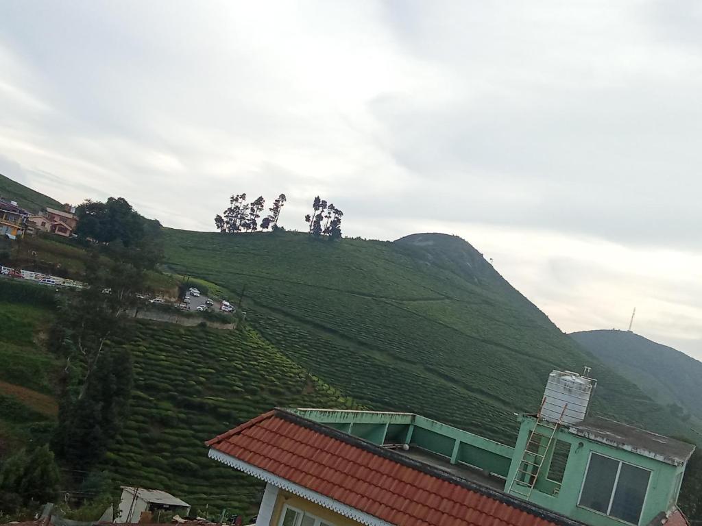 山景或在公寓看到的山景