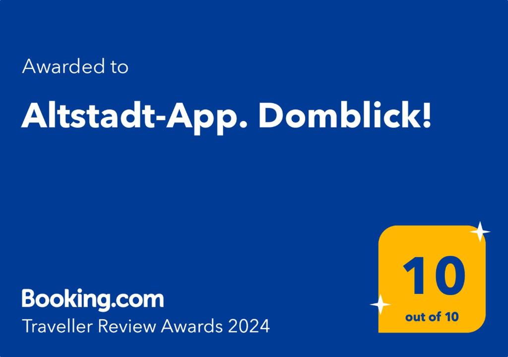 萨尔茨堡Altstadt-App. Domblick!的黄色盒子,文本升级为Asterick应用程序下载