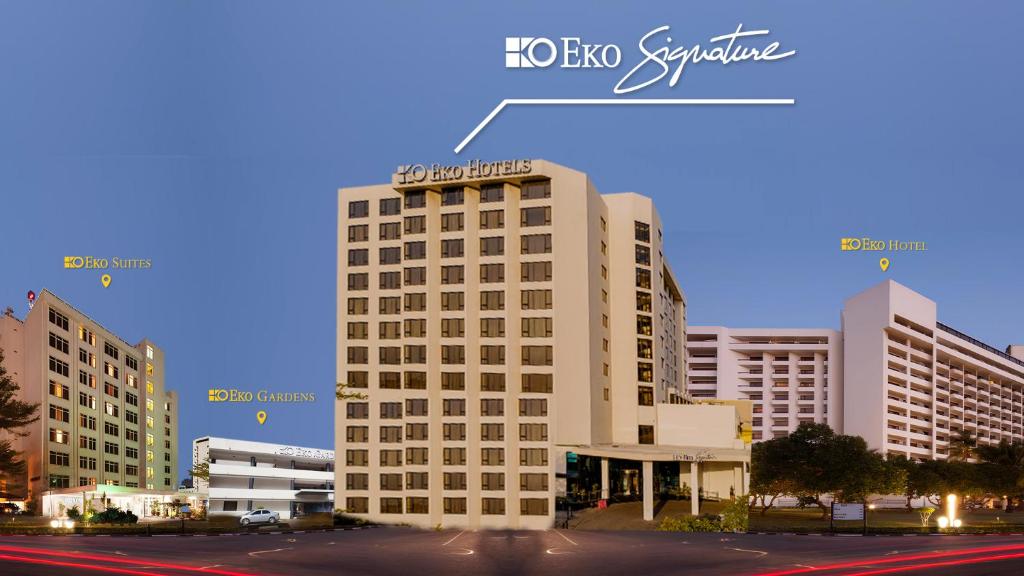 拉各斯Eko Hotel Signature的诺瓦奇特酒店 ⁇ 染