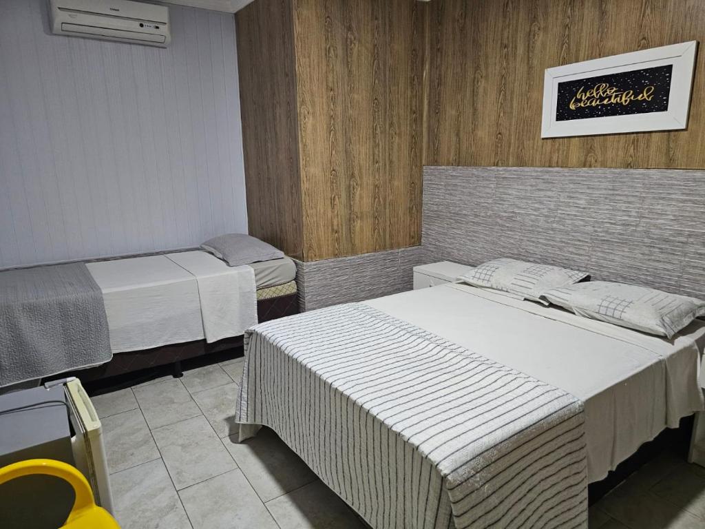 Pousada Maldivas di Porto客房内的一张或多张床位