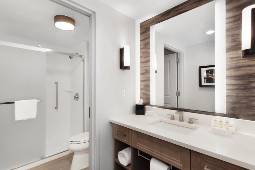 Homewood Suites by Hilton Providence Downtown的一间浴室