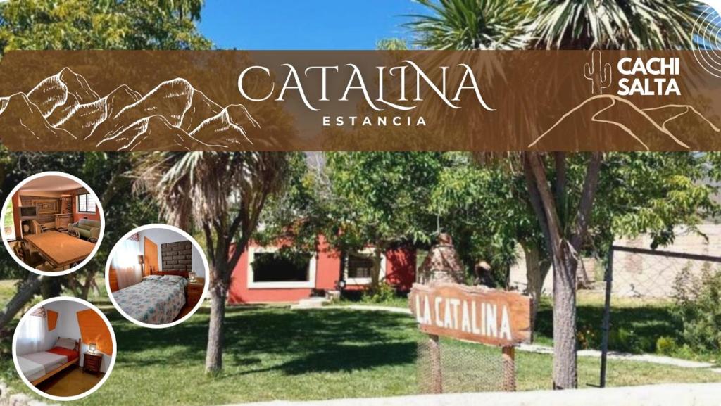 卡奇La Catalina的公园里卡塔尼亚的标志