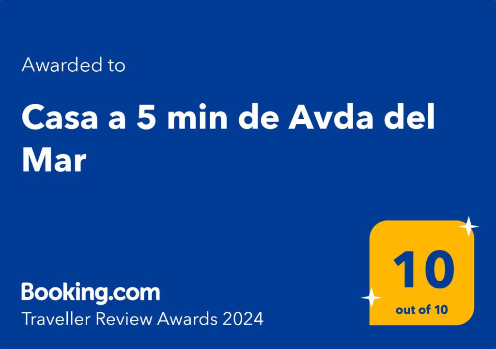拉塞雷纳Casa a 5 min de Avda del Mar的手机的屏幕,带有线粒,一分钟就发出