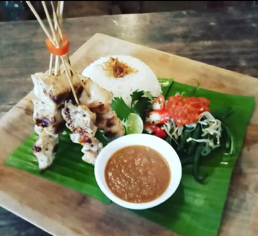 度假酒店内部或周边提供的食物