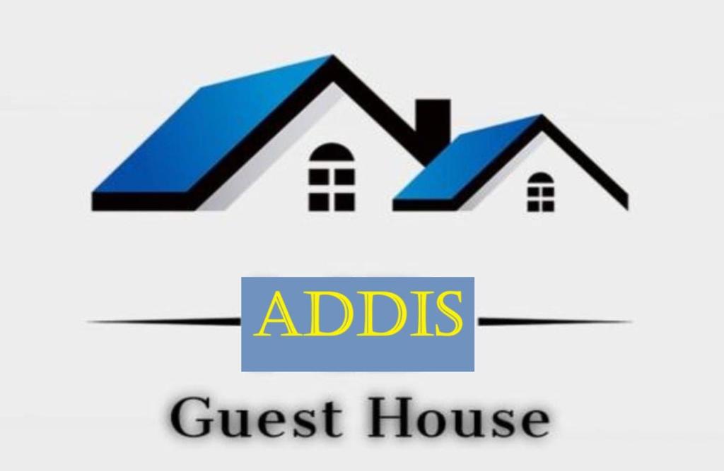吉布提Addis Guest House Djibouti的旅馆和宾馆的标志