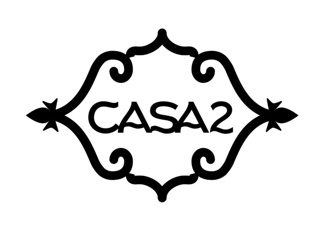 纳米贝Casa 2的黑白画出卡萨和星的字样