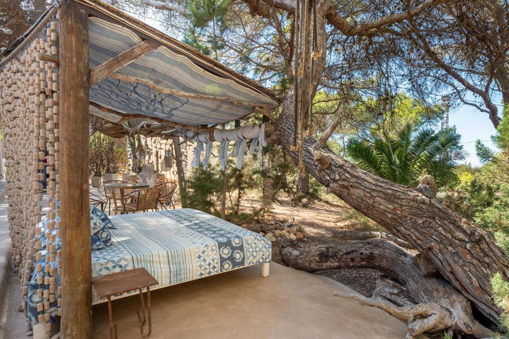 埃斯普霍斯El Dorado的树冠上的一张床位