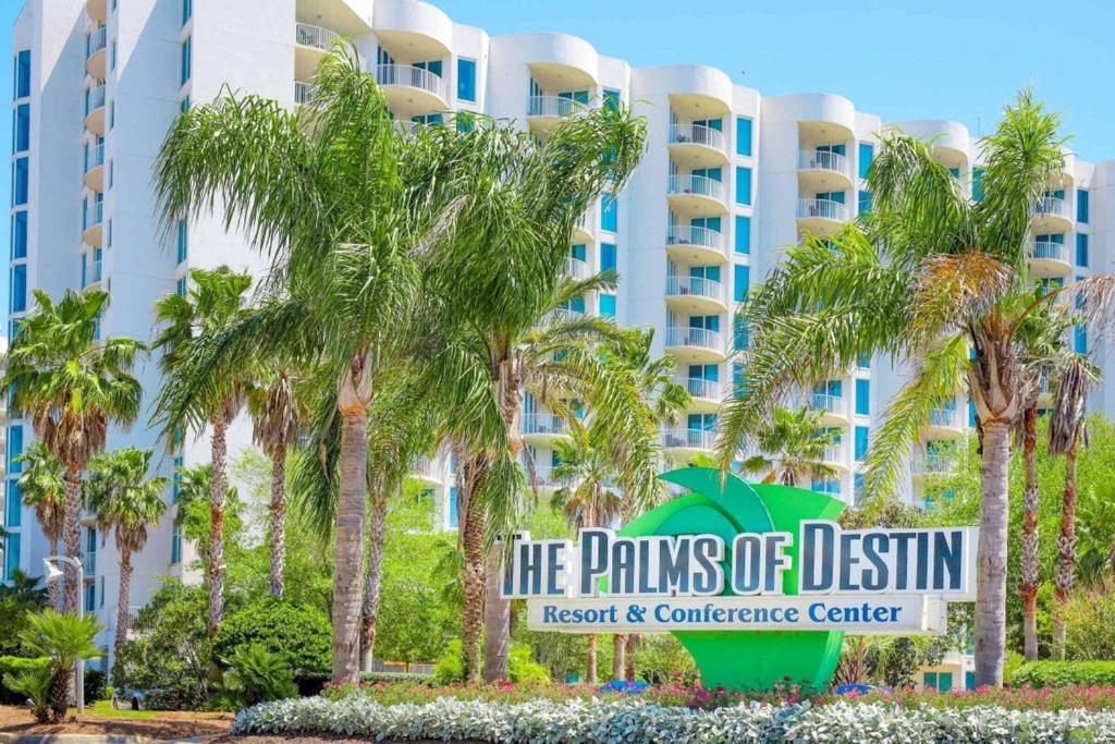 德斯坦the palms of destin 2114的命运度假村和会议中心的棕榈树 ⁇ 染