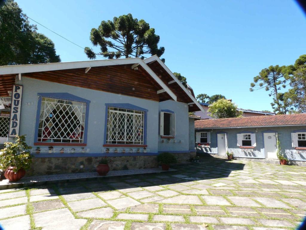 坎波斯杜若尔当Pousada Vila Tio Lé的人村的房屋