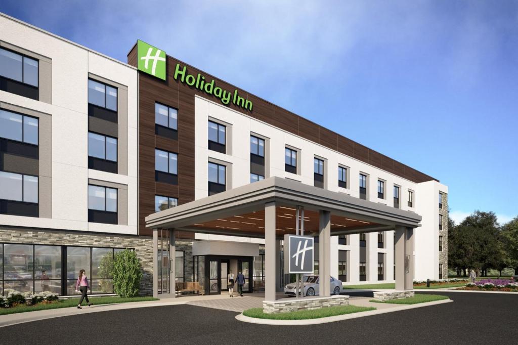 纳什维尔Holiday Inn Nashville Airport, an IHG Hotel的画家们把计划建在医院的旅馆 ⁇ 染成
