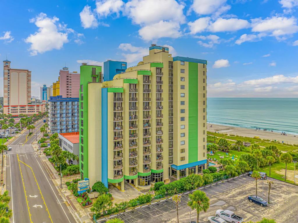 海景或在木屋看到的海景